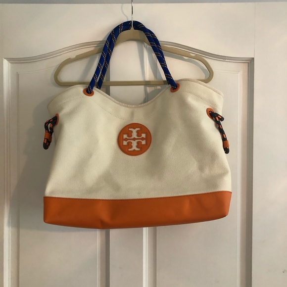 tory burch large canvas tote